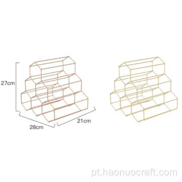 fashion rack de vinhos nobres hexagonais